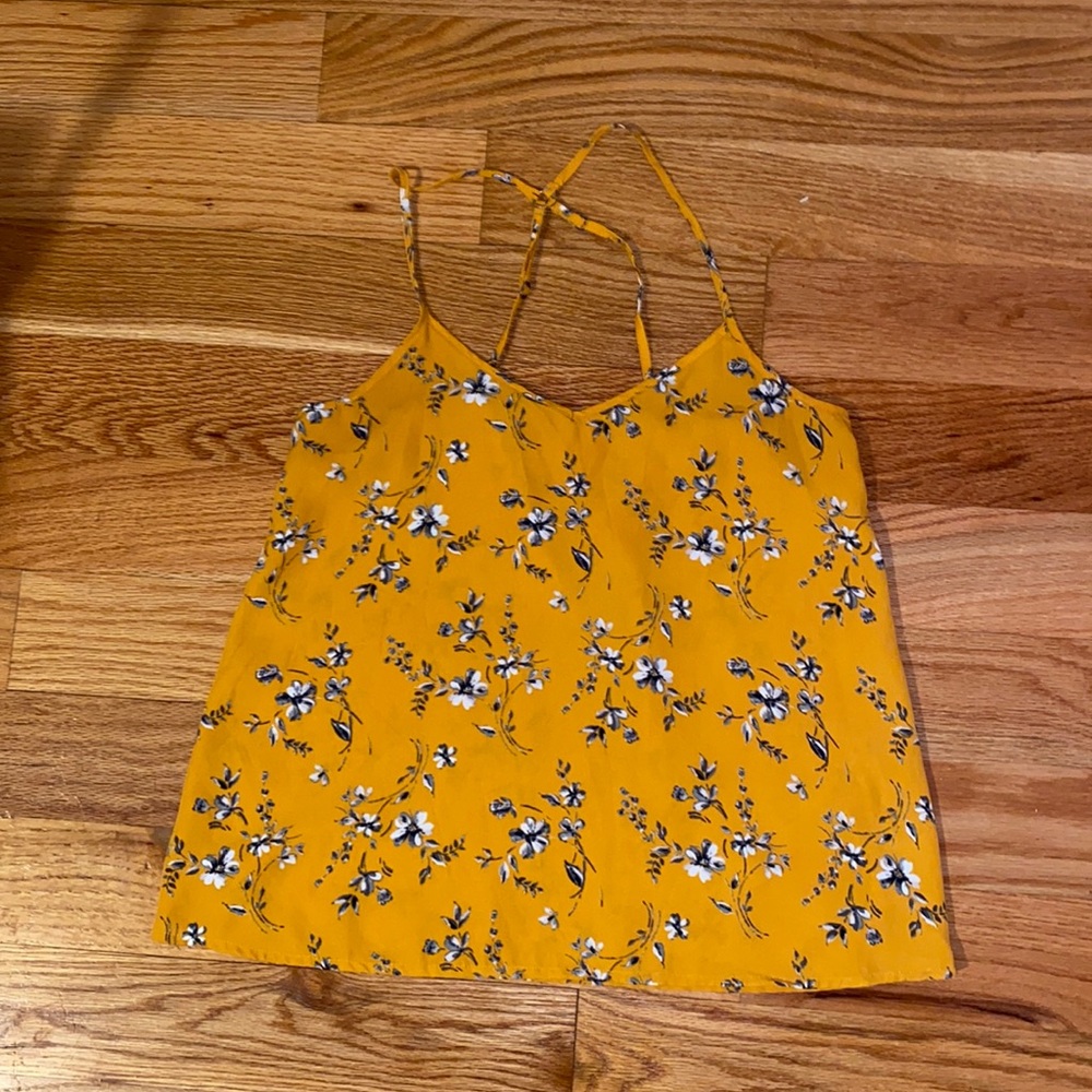 Hollister Floral Tank Top Size XS